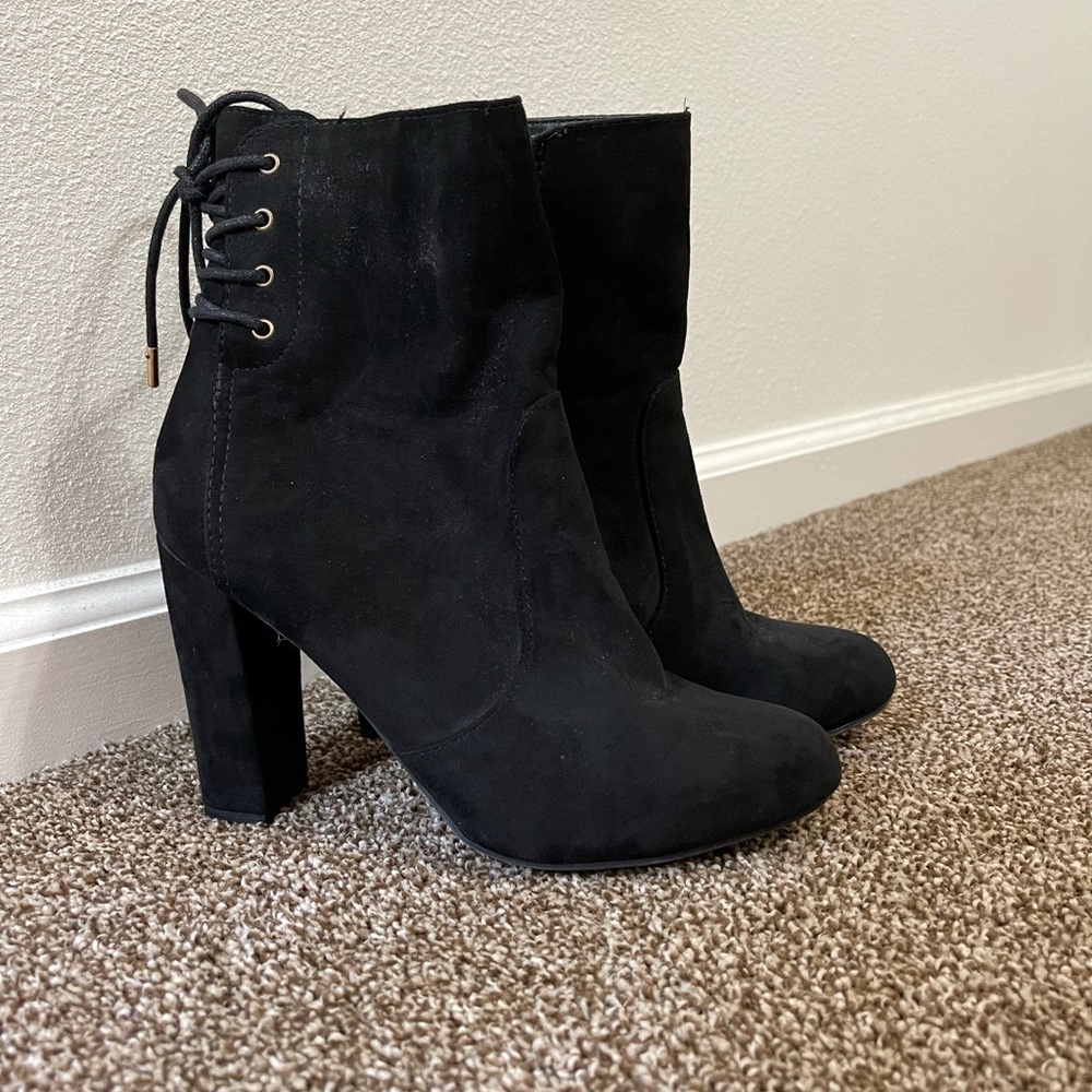 Black booties